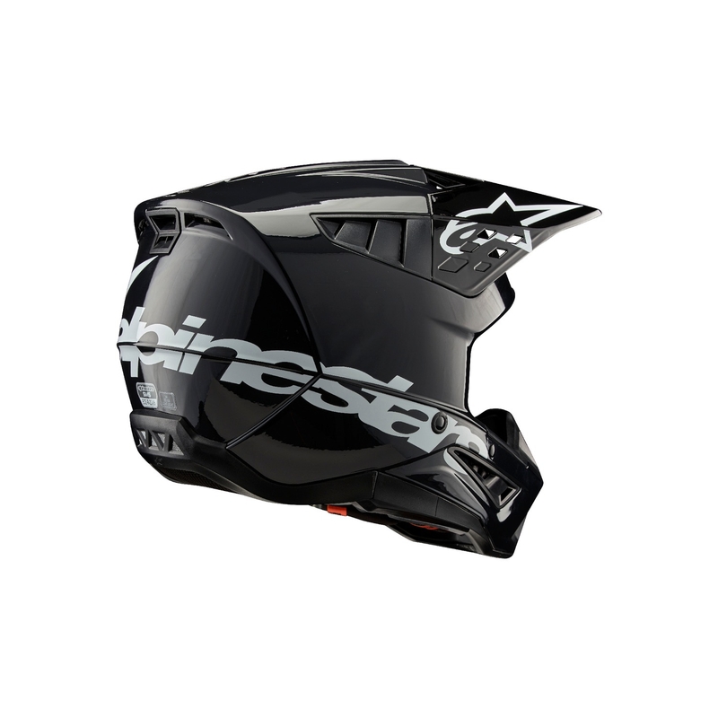 Kask motocrossowy Alpinestars S-M5 Corp w kolorze ciemnoszarym