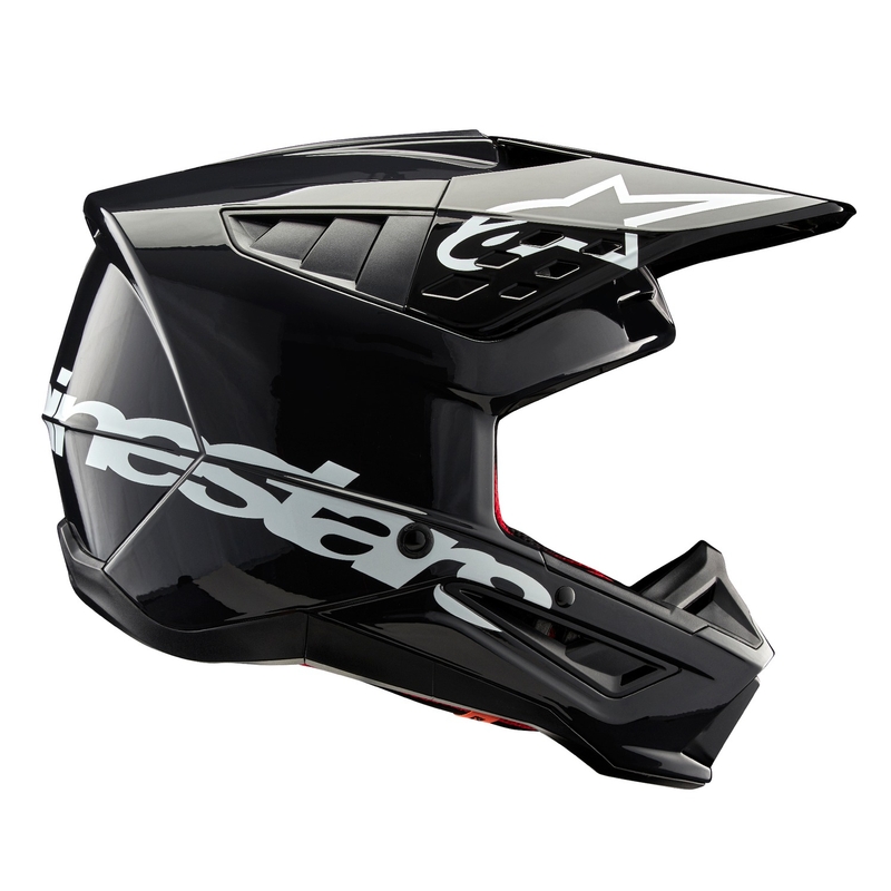 Kask motocrossowy Alpinestars S-M5 Corp w kolorze ciemnoszarym