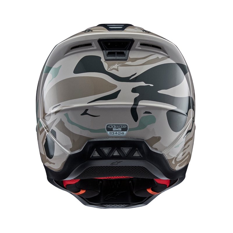 Kask motocrossowy Alpinestars S-M5 Mineralny szaro-zielony kamuflaż