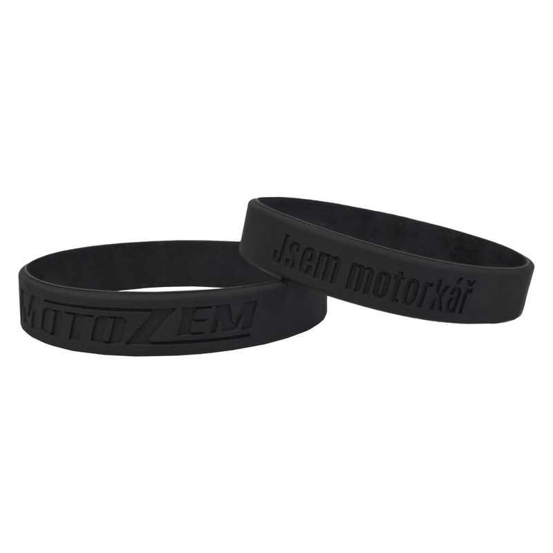 Bransoletka MotoZem CZ Jestem czarnym motocyklistą