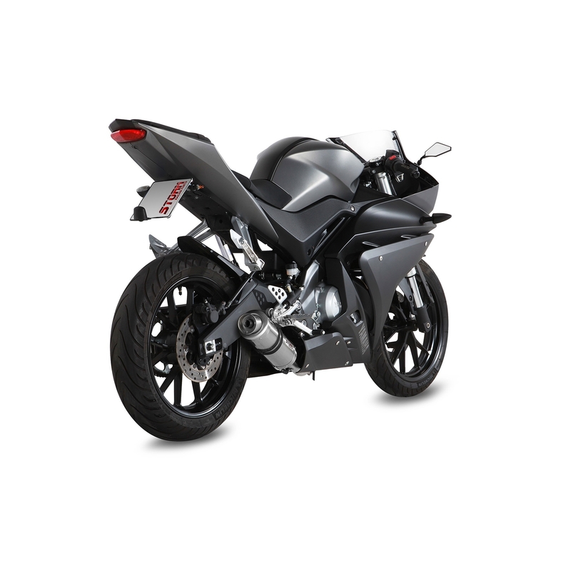 Full exhaust system 1x1 STORM GP Stainless Steel for YAMAHA YZF-R 125 2014-2018, YAMAHA MT 125 2015-2019