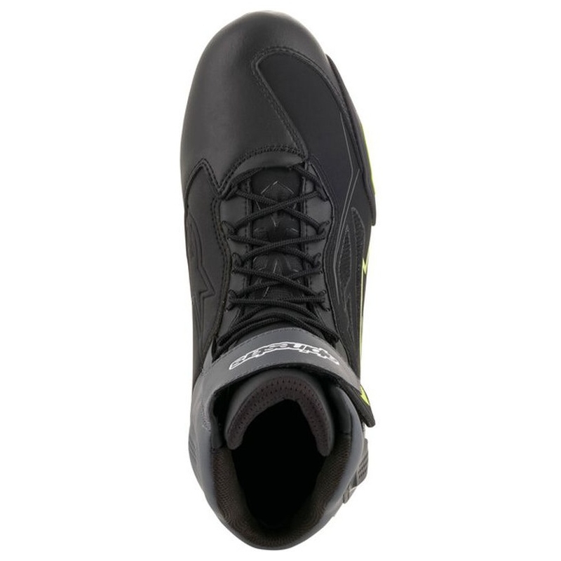 Buty motocyklowe Alpinestars Faster-3 Drystar czarno-szaro-fluo żółte