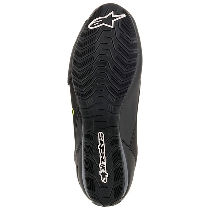 Buty motocyklowe Alpinestars Faster-3 Drystar czarno-szaro-fluo żółte