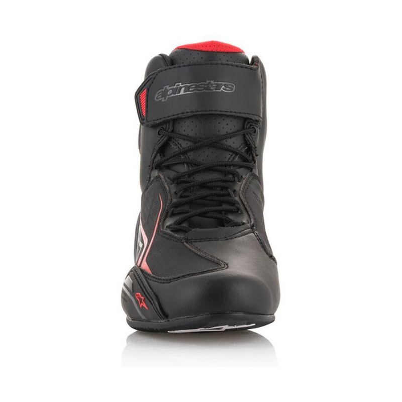 Buty motocyklowe Alpinestars Faster-3 czarno-szaro-czerwone