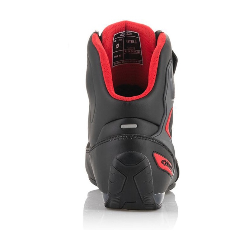 Buty motocyklowe Alpinestars Faster-3 czarno-szaro-czerwone