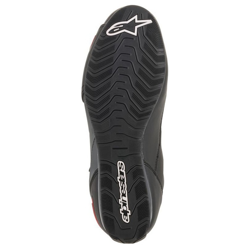 Buty motocyklowe Alpinestars Faster-3 czarno-szaro-czerwone