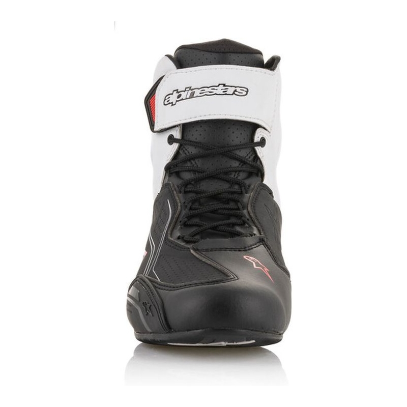 Buty motocyklowe Alpinestars Faster-3 czarno-biało-czerwone