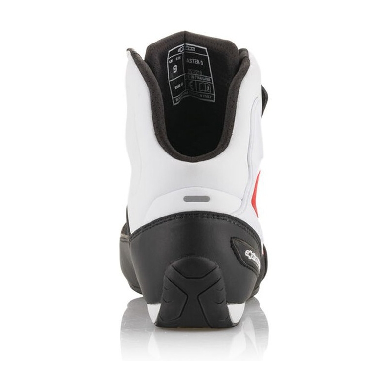 Buty motocyklowe Alpinestars Faster-3 czarno-biało-czerwone