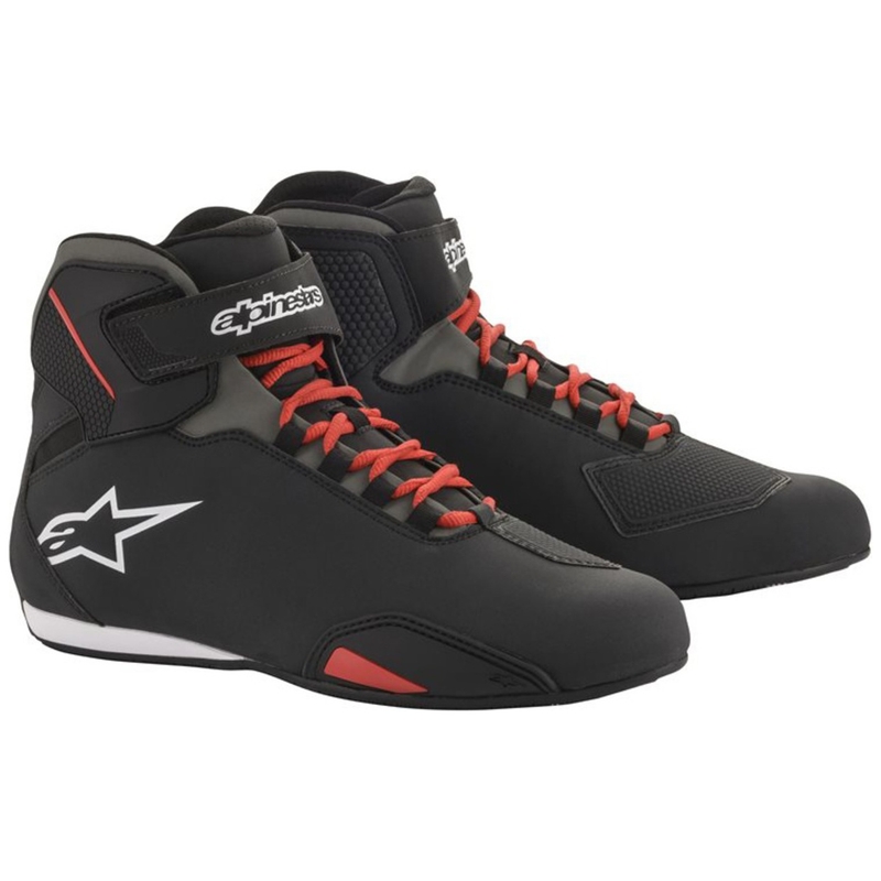 Buty motocyklowe Alpinestars Sektor w kolorze czarno-czerwono-białym