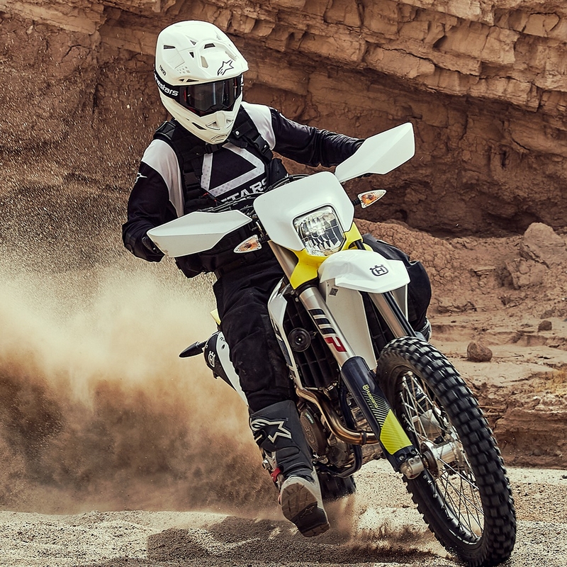 Czarna koszulka motocrossowa Alpinestars Techdura