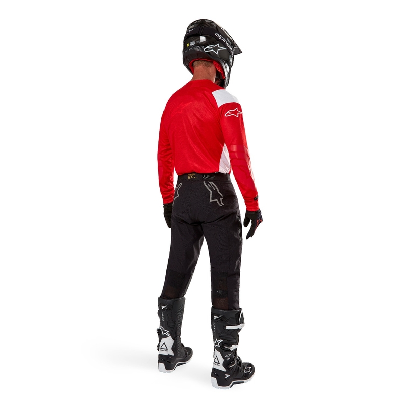 Koszulka motocrossowa Alpinestars Techdura fluo czerwona