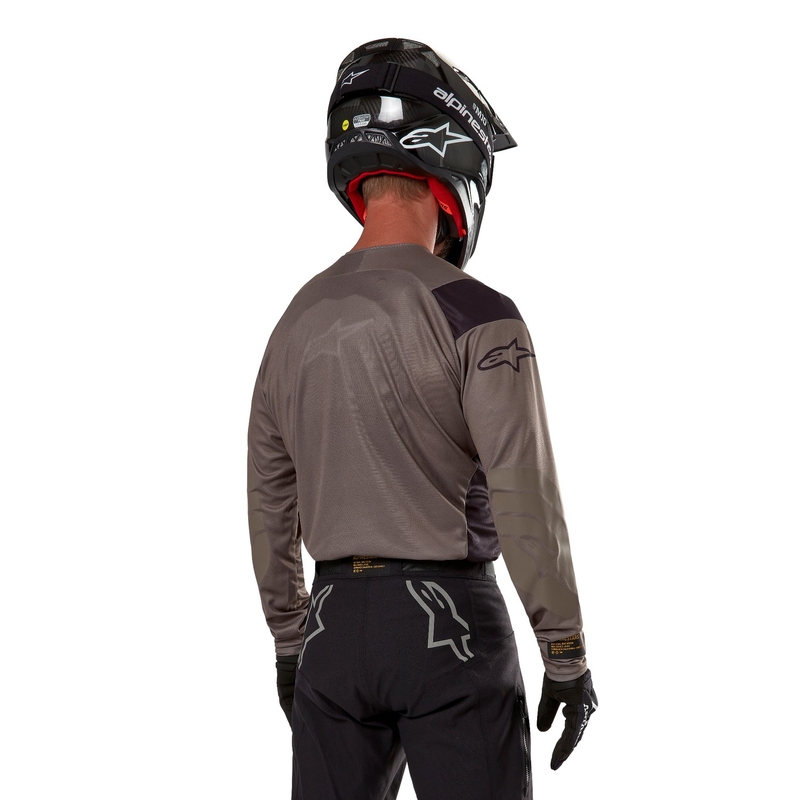 Koszulka motocrossowa Alpinestars Techdura w kolorze brązowym