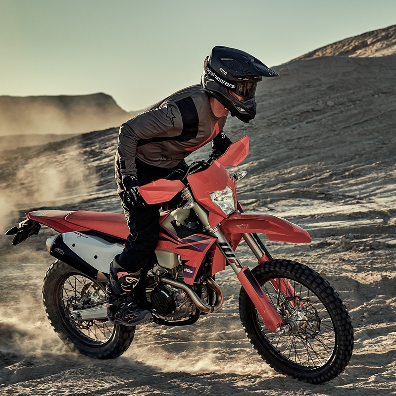 Koszulka motocrossowa Alpinestars Techdura w kolorze brązowym