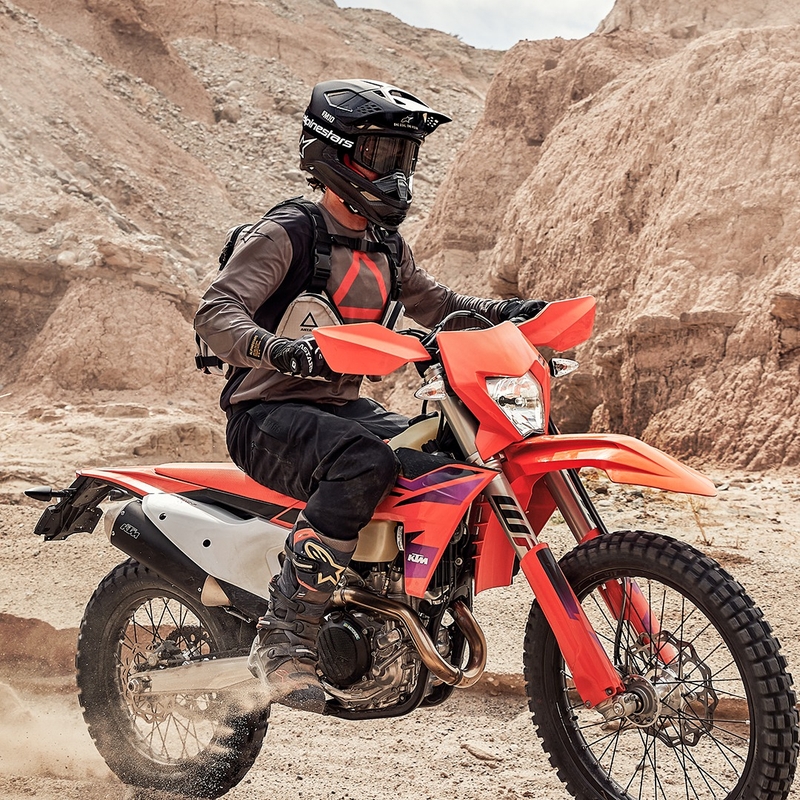 Koszulka motocrossowa Alpinestars Techdura w kolorze brązowym