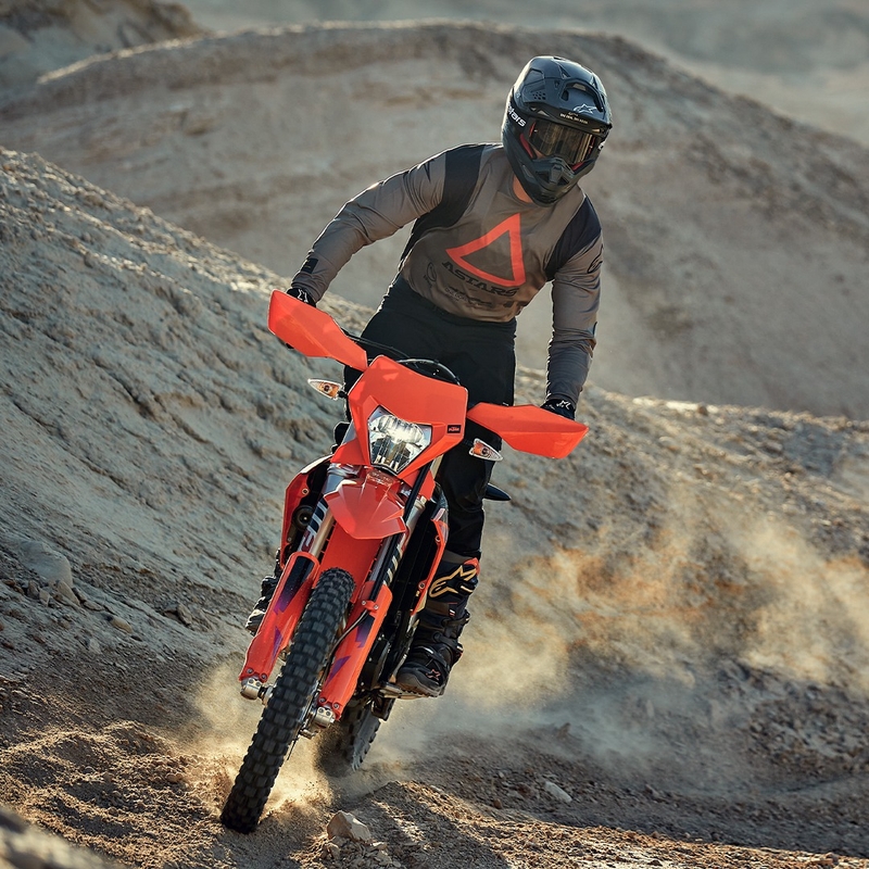 Koszulka motocrossowa Alpinestars Techdura w kolorze brązowym