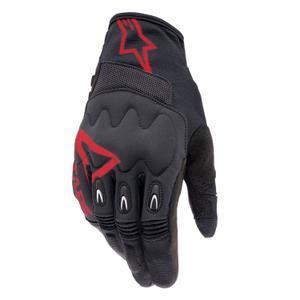 Rękawiczki motocrossowe Alpinestars Techdura czarno-czerwone