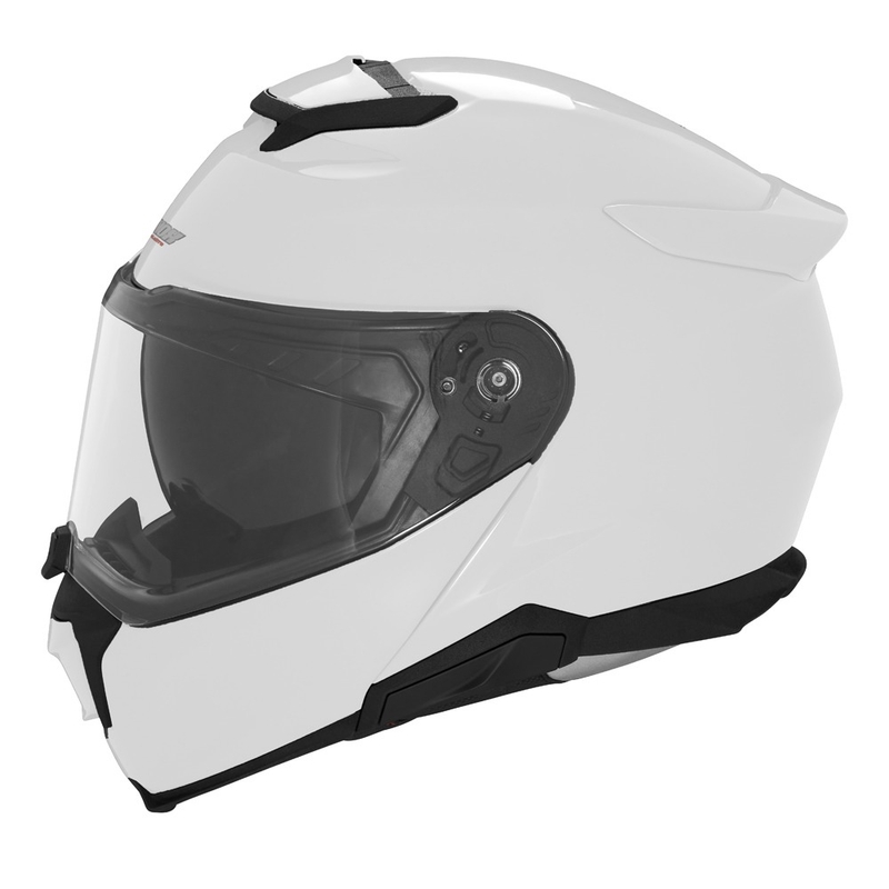 Kask motocyklowy składany NOX N967 biały
