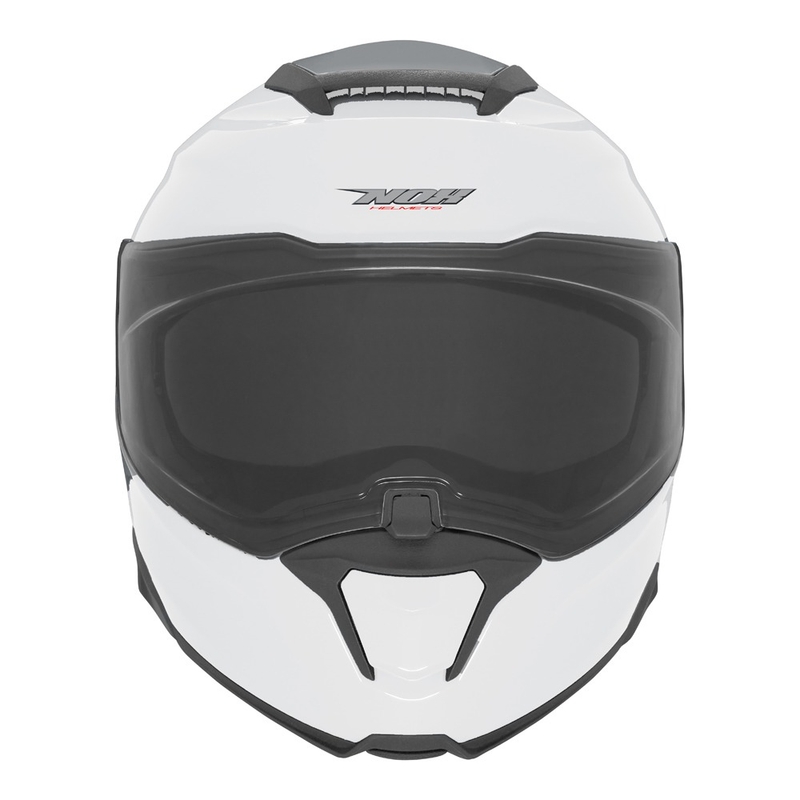Kask motocyklowy składany NOX N967 biały