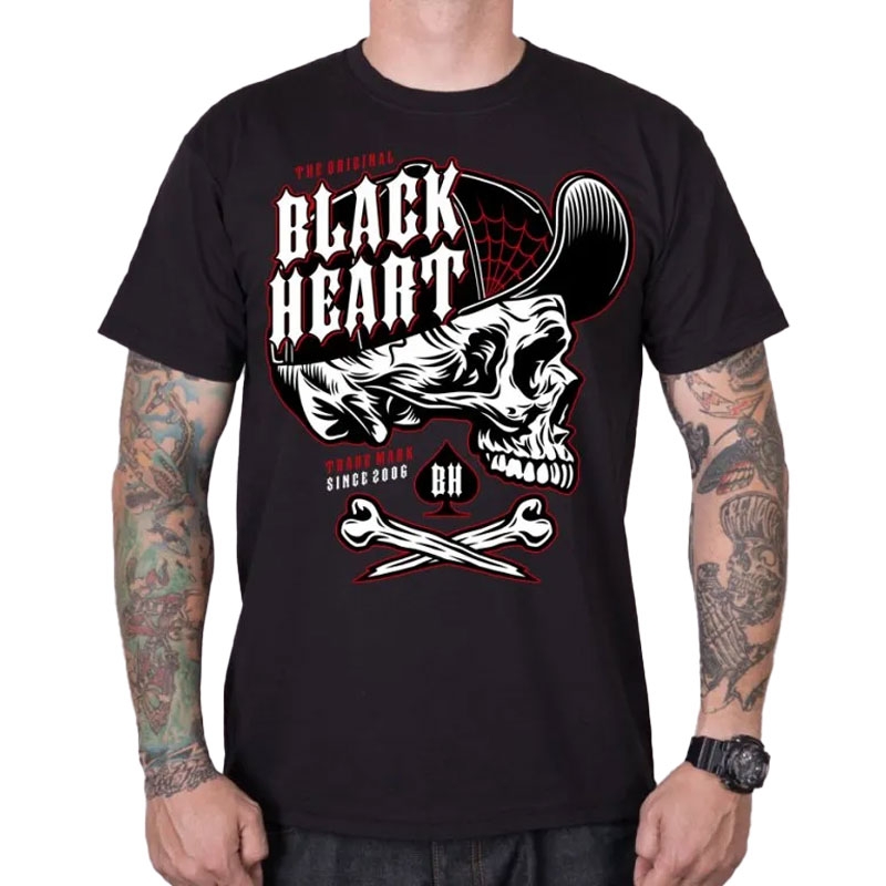 T-shirt Black Heart Speedy czarny