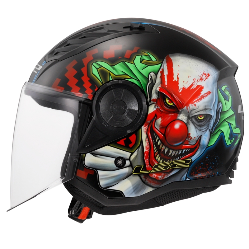 Kask motocyklowy otwarty LS2 OF616 Airflow II Happy Dreams