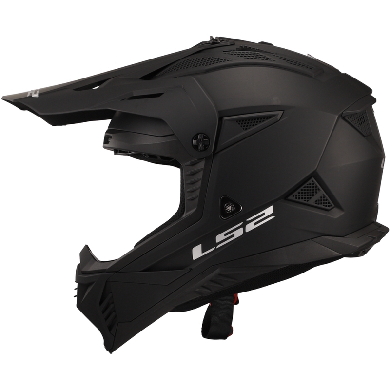 Kask motocrossowy LS2 MX708 Fast II Solidny matowy czarny