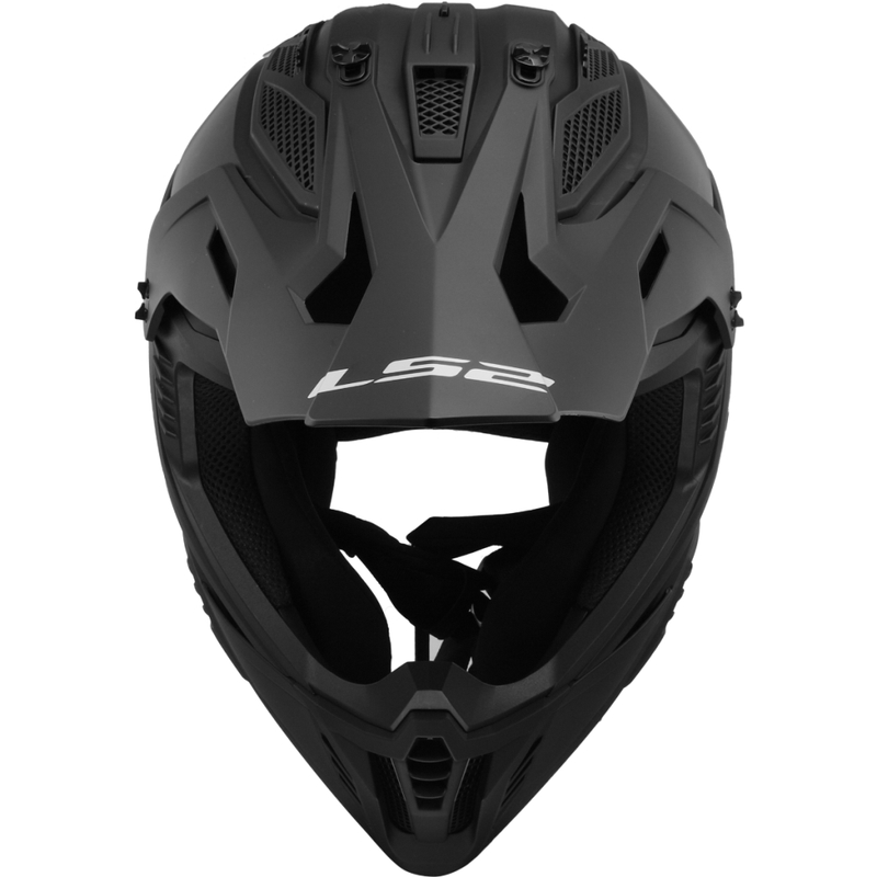 Kask motocrossowy LS2 MX708 Fast II Solidny matowy czarny