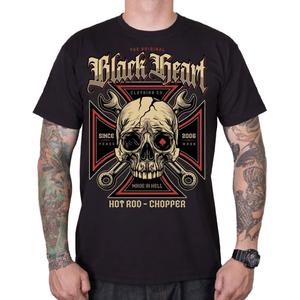 T-shirt Black Heart Wrench Head w kolorze czarnym