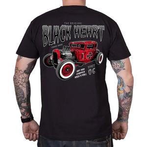 T-shirt Black Heart Red Baron czarny