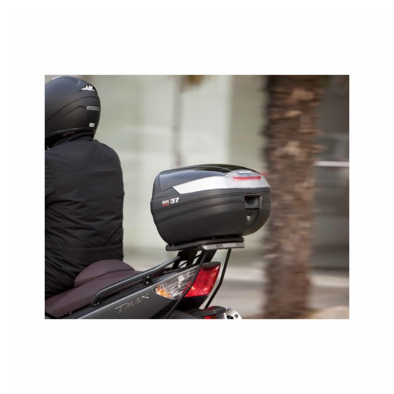 Top case with color cover SHAD SH37 Red