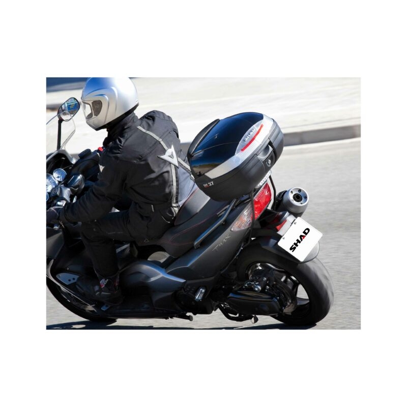 Top case with color cover SHAD SH37 Red