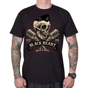 Koszulka Black Heart Elvis w kolorze czarnym
