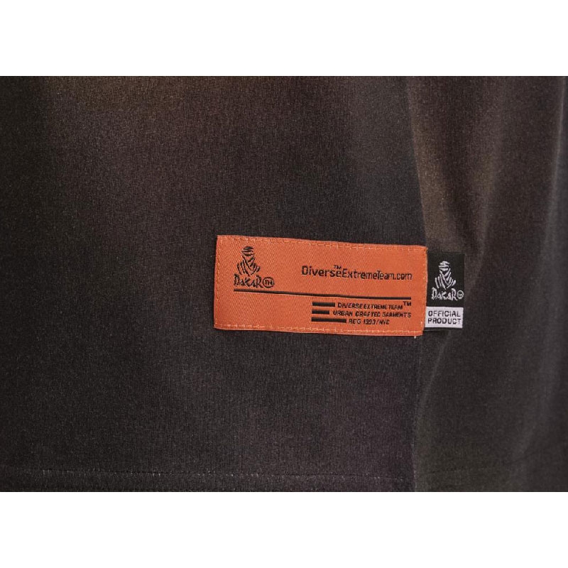 Koszulka Dakar DES 5 brązowa moro