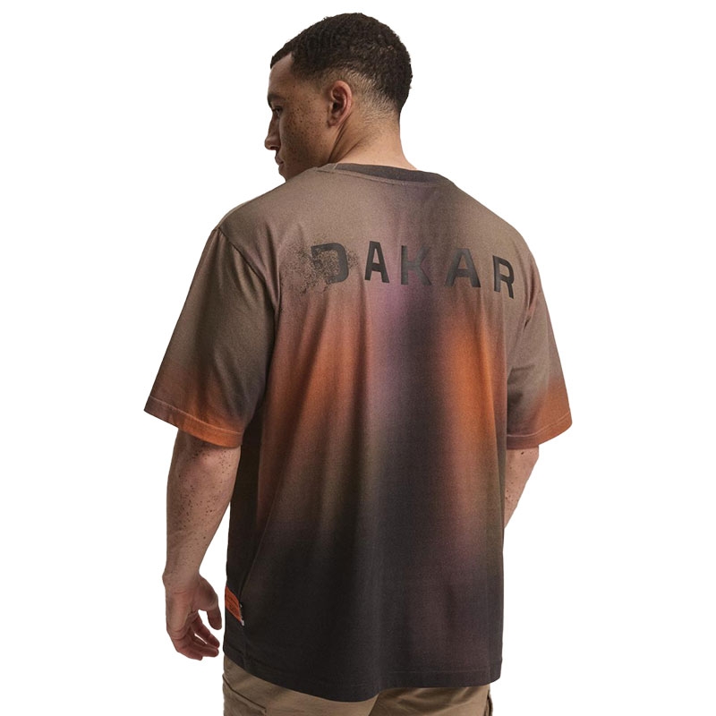 Koszulka Dakar DES 5 brązowa moro