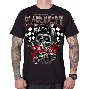 Czarna koszulka Black Heart Death Racer