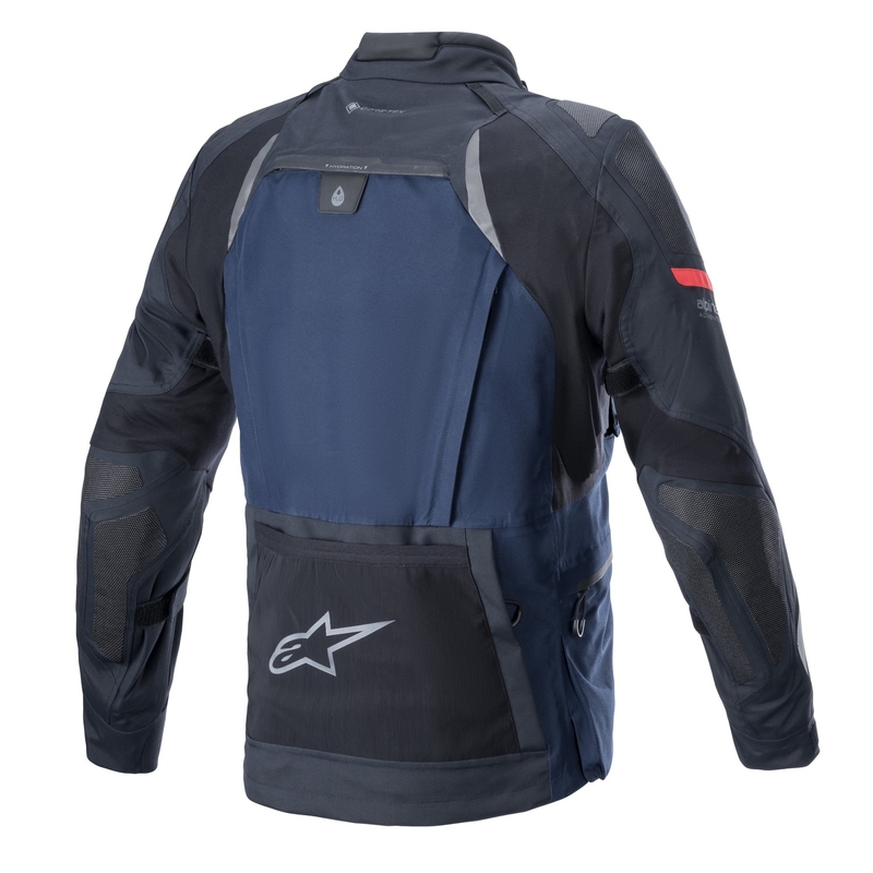 Kurtka motocyklowa Alpinestars Boulder Gore-Tex ciemnoniebiesko-czarna