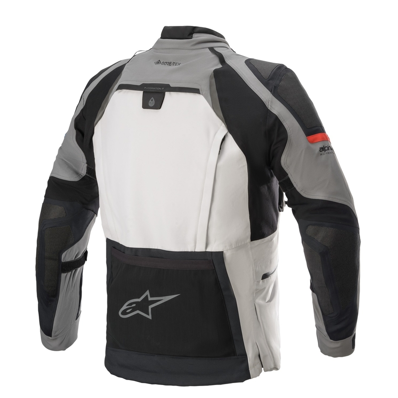 Kurtka motocyklowa Alpinestars Boulder Gore-Tex w kolorze ciemnoszarym
