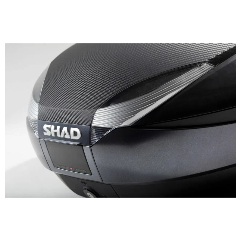 Top case SHAD SH48 New titanium with PREMIUM SMART lock
