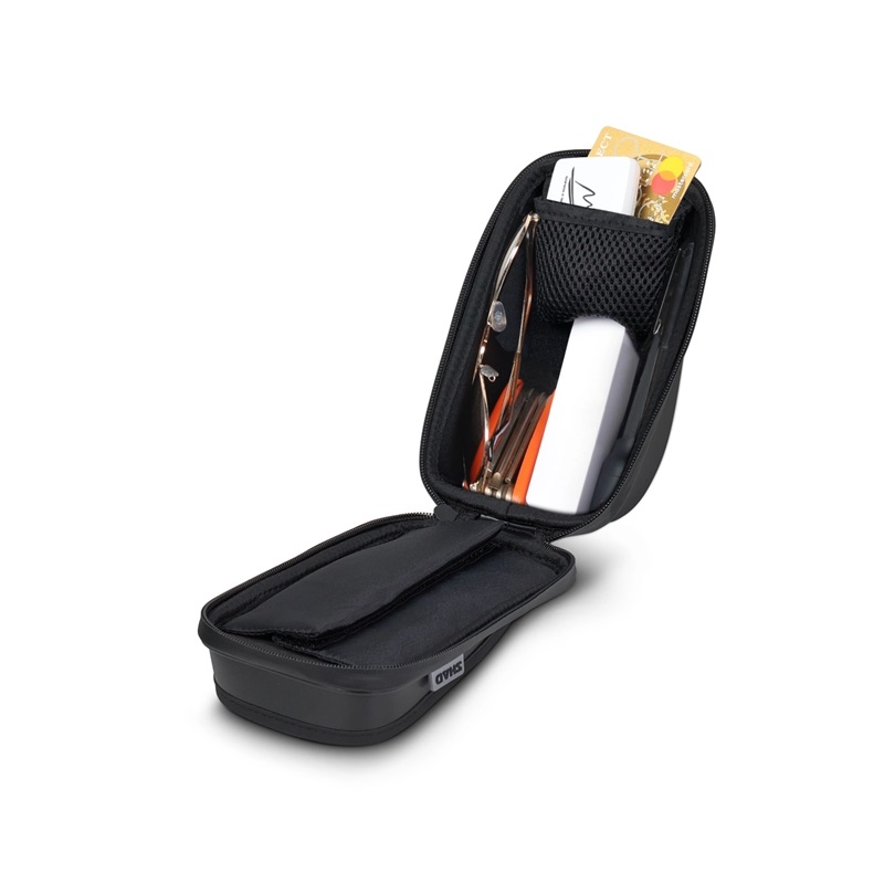 Smartphone holder SHAD 180x90mm (6,6") with pocket on mirror
