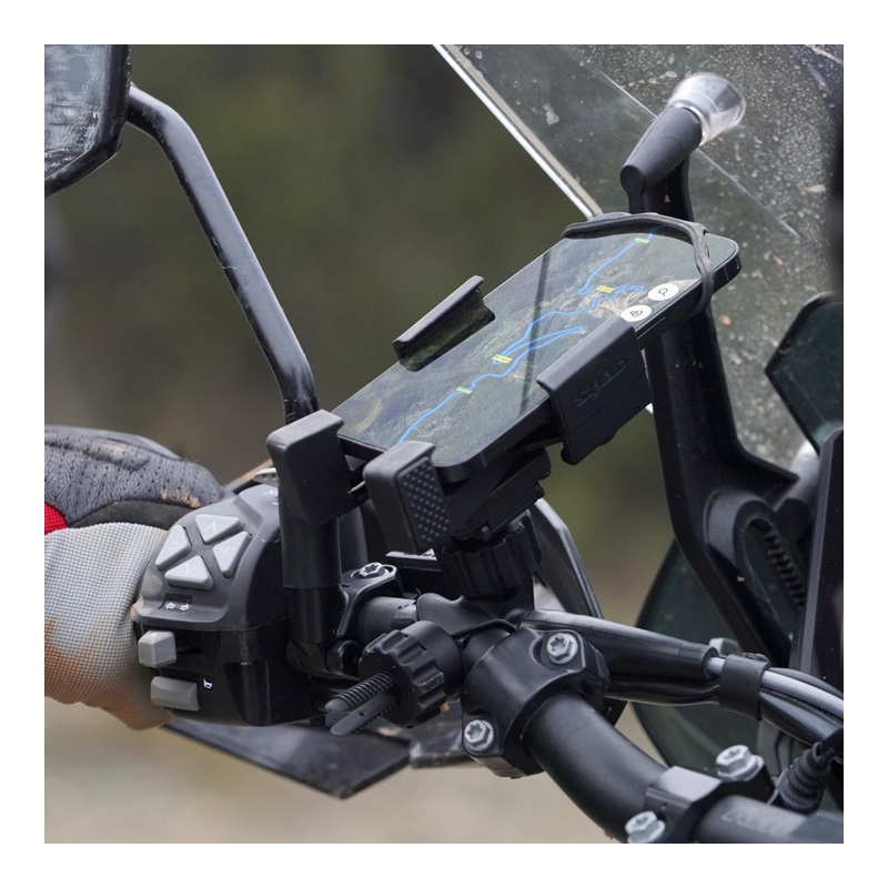 X-frame SHAD phone size up to 180x90mm (6,6") on handlebar