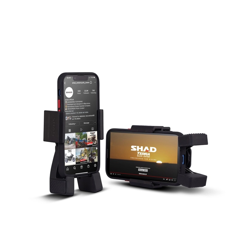 X-frame SHAD phone size up to 180x90mm (6,6") on mirror