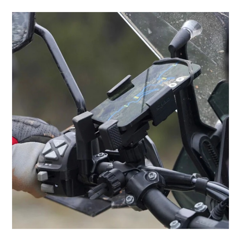X-frame SHAD phone size up to 180x90mm (6,6") on mirror