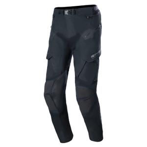 Czarne, krótkie spodnie motocyklowe Alpinestars Boulder Gore-Tex