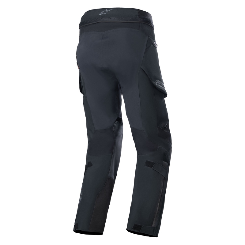 Czarne, krótkie spodnie motocyklowe Alpinestars Boulder Gore-Tex