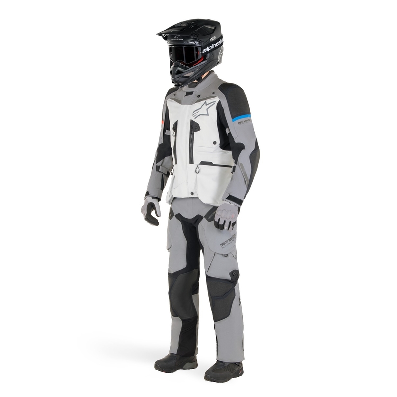 Krótkie spodnie motocyklowe Alpinestars Boulder Gore-Tex w kolorze szaro-czarnym