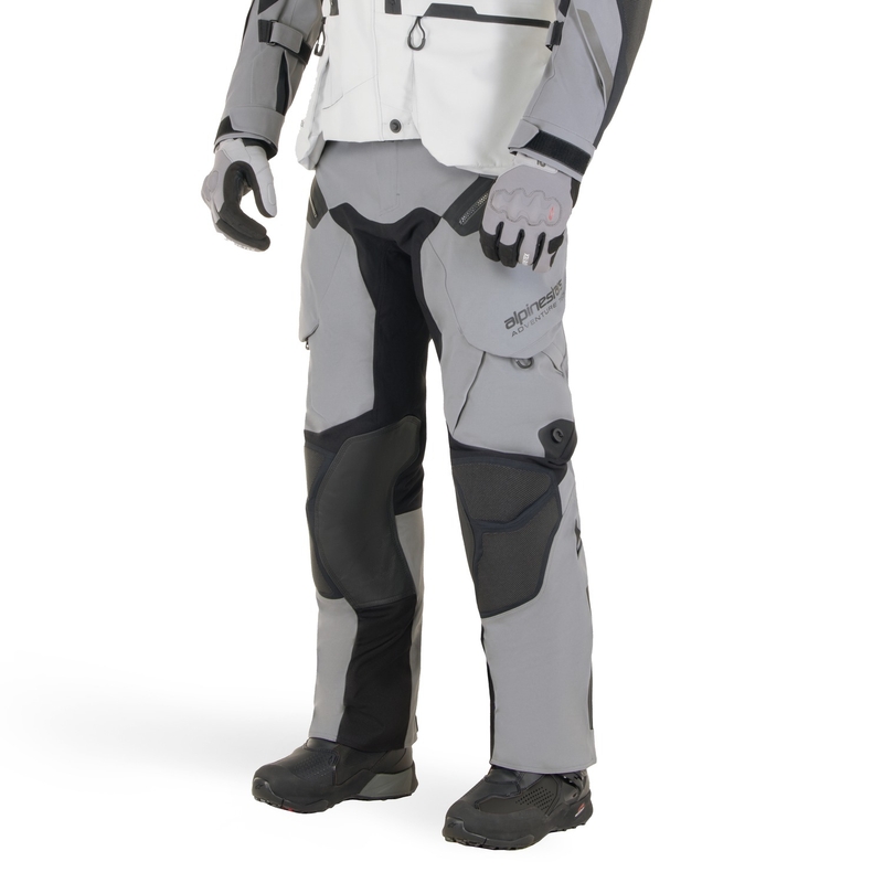 Krótkie spodnie motocyklowe Alpinestars Boulder Gore-Tex w kolorze szaro-czarnym