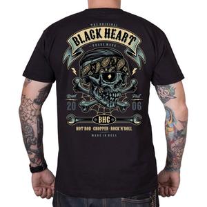 T-shirt Black Heart Bandana Boy w kolorze czarnym
