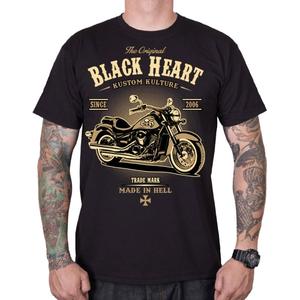T-shirt Black Heart Harley w kolorze czarnym