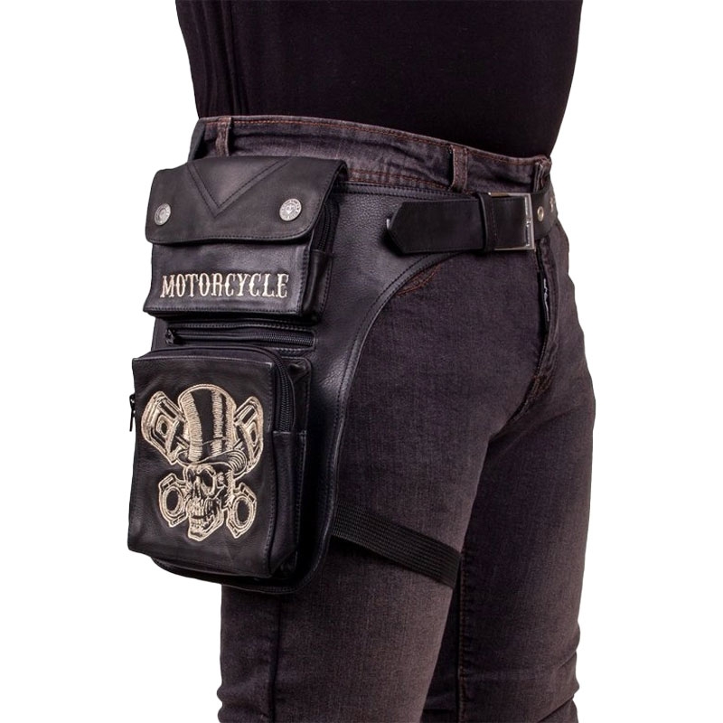 BLACK HEART W-TEC Gentleman kieszeń na udzie czarna
