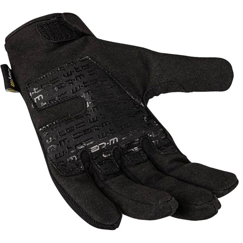 Rękawice chopperowe Black Heart W-TEC Radegester w kolorze czarnym