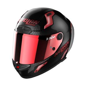 Integralny kask motocyklowy Nolan X-804 RS Ultra Carbon Iridium Edition czarno-czerwony